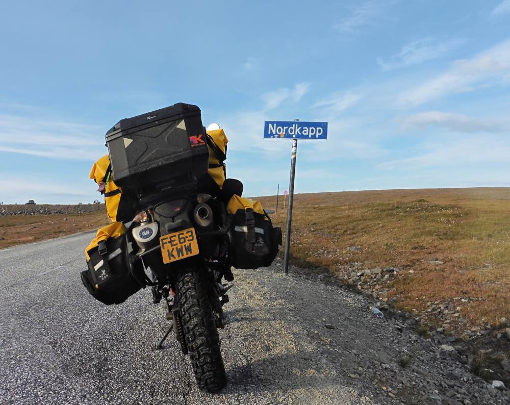 The road to Nordkapp